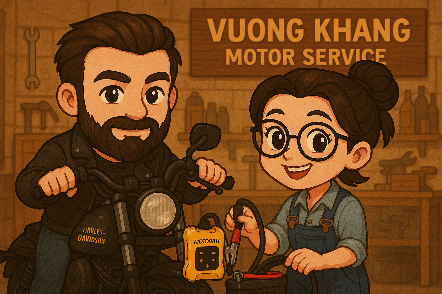 DỊCH VỤ CHĂM SÓC MOTOR TẠI VƯƠNG KHANG MOTOR